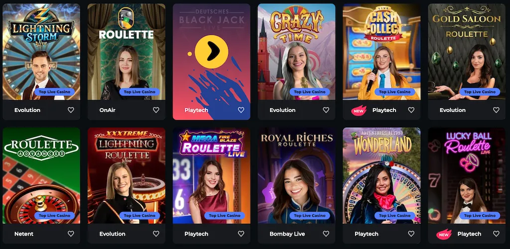 Boomerang Casino Live