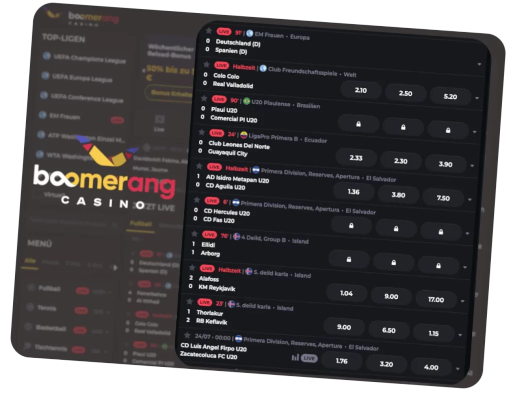 Boomerang Sport Live